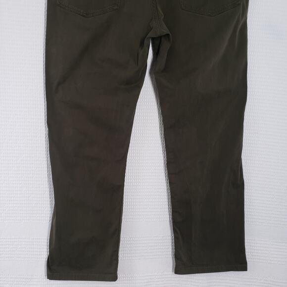 Polo Ralph Lauren Varick Slim Straight Stretch Sateen Pant Mens 40x38 Tall Green - Picture 16 of 16
